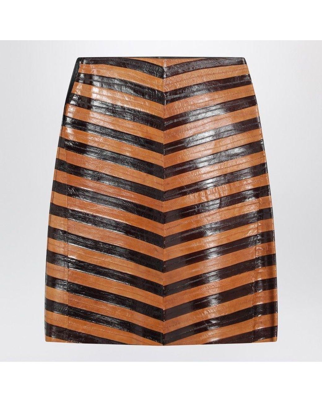 Fendi Orange Short Skirts