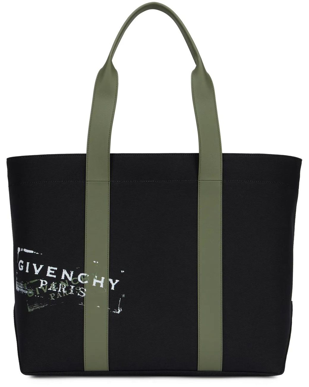 Givenchy Black Canvas Tote Bag for men