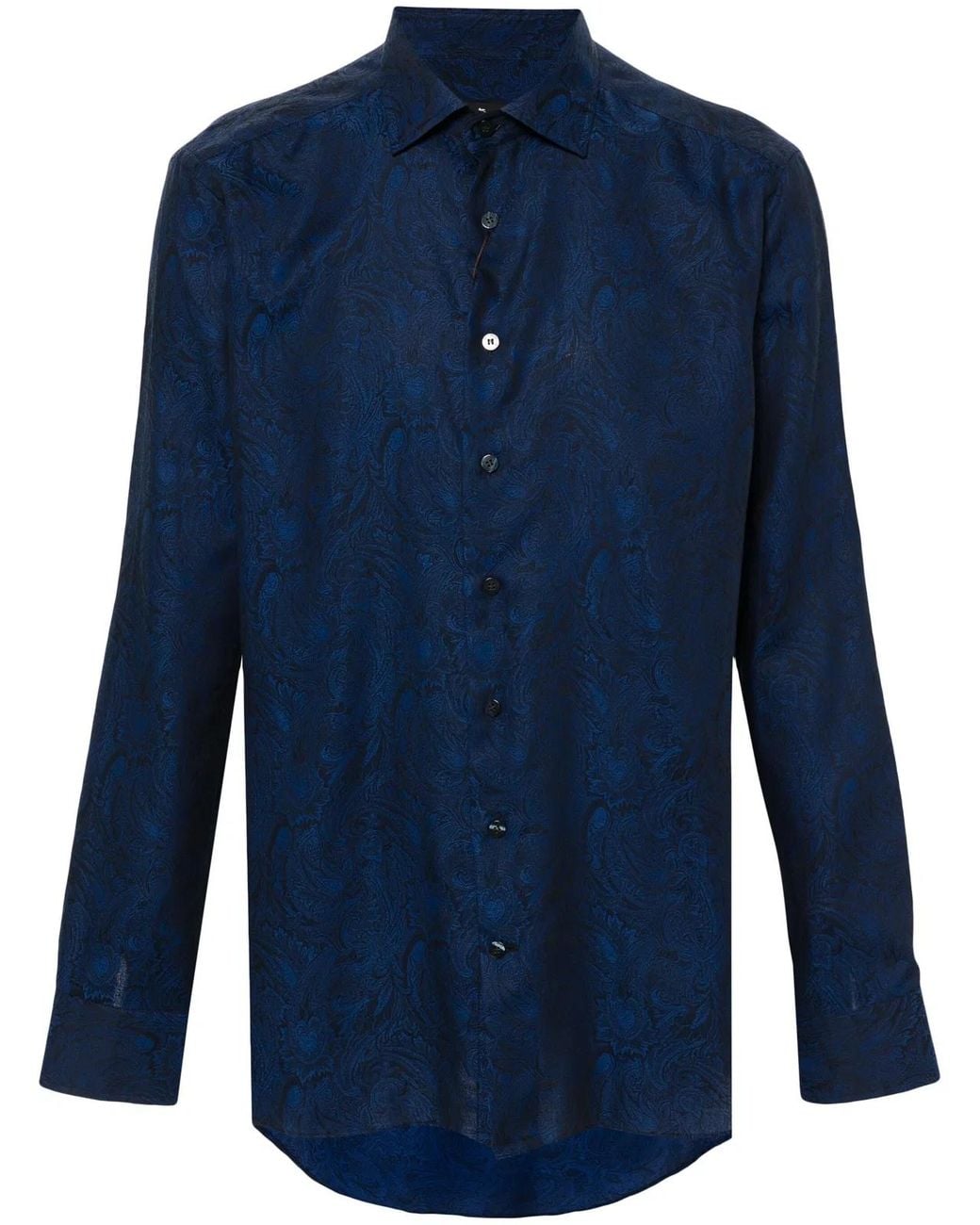 Etro Blue Mrib000199Tj509 Shirt Roma