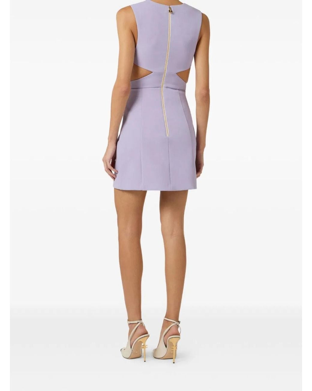 Elisabetta Franchi Purple Dresses