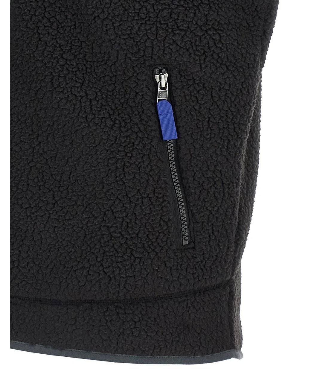 Patagonia Black Retro Pile' Vest for men