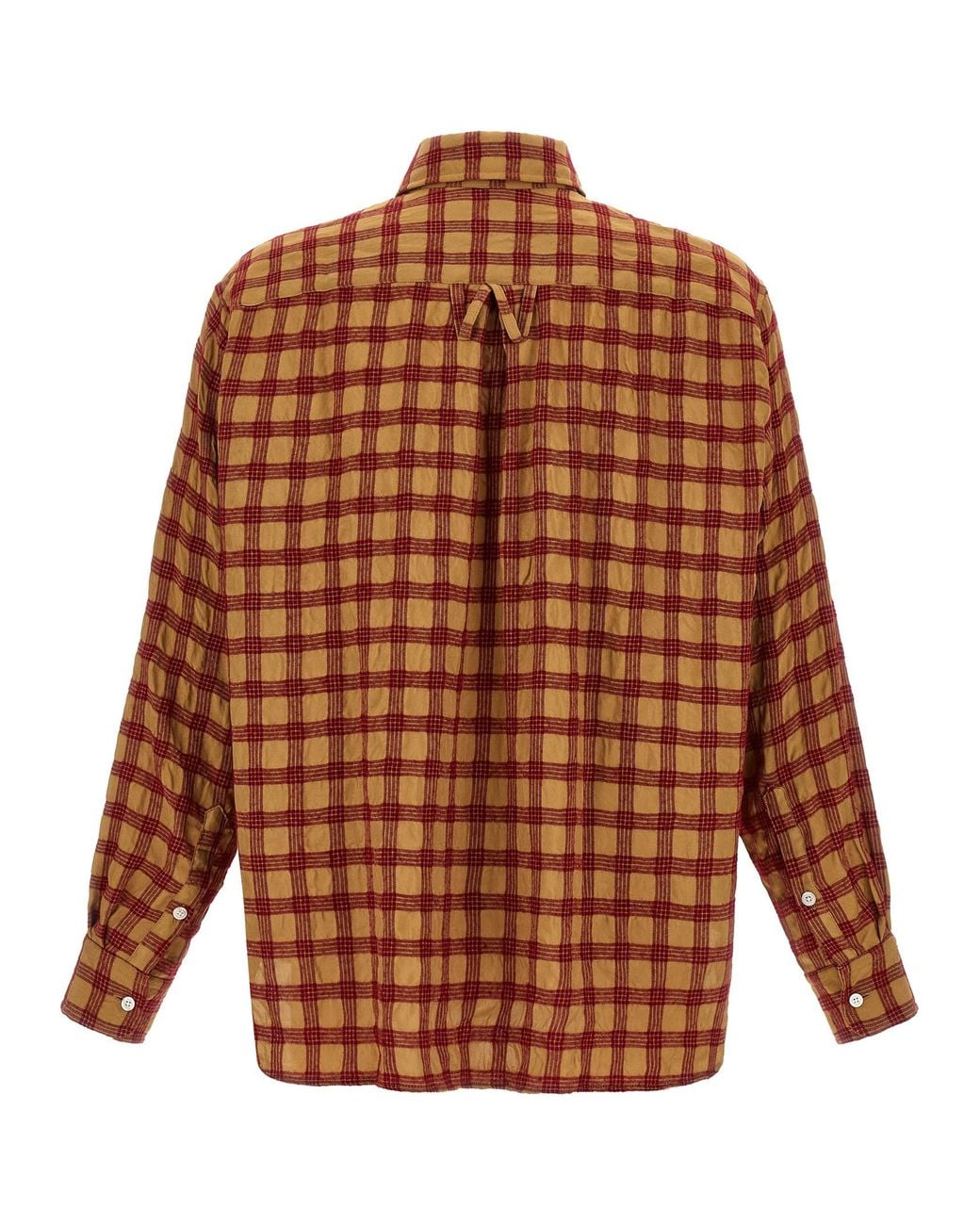 Willy Chavarria Brown 'Veterano' Shirt for men