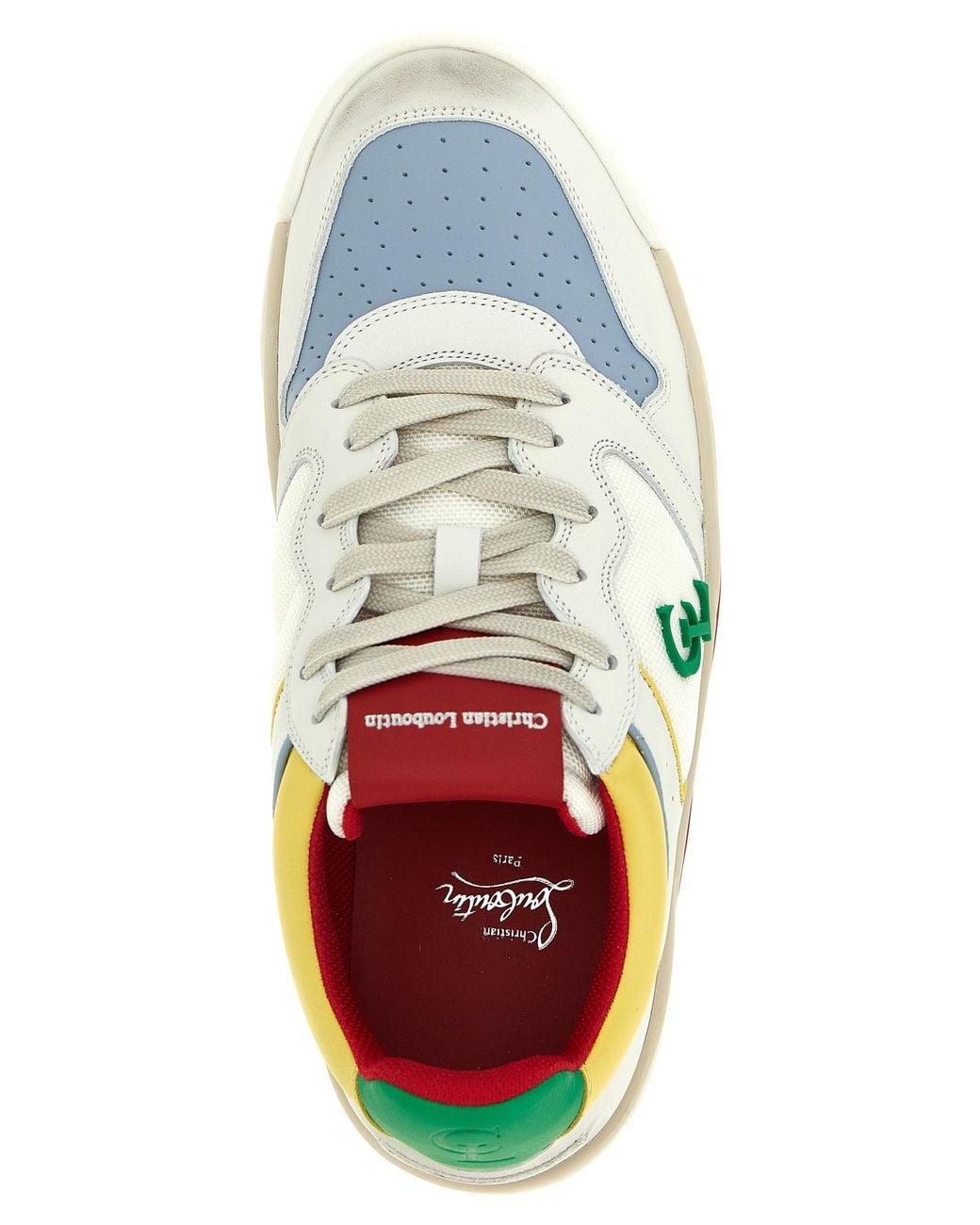 Christian Louboutin Multicolor 'Bsktball 1 Retro' Sneakers for men