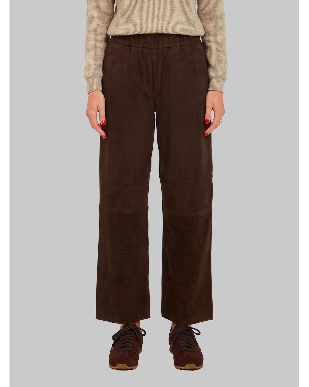 PARIENTE Brown Sara Pants
