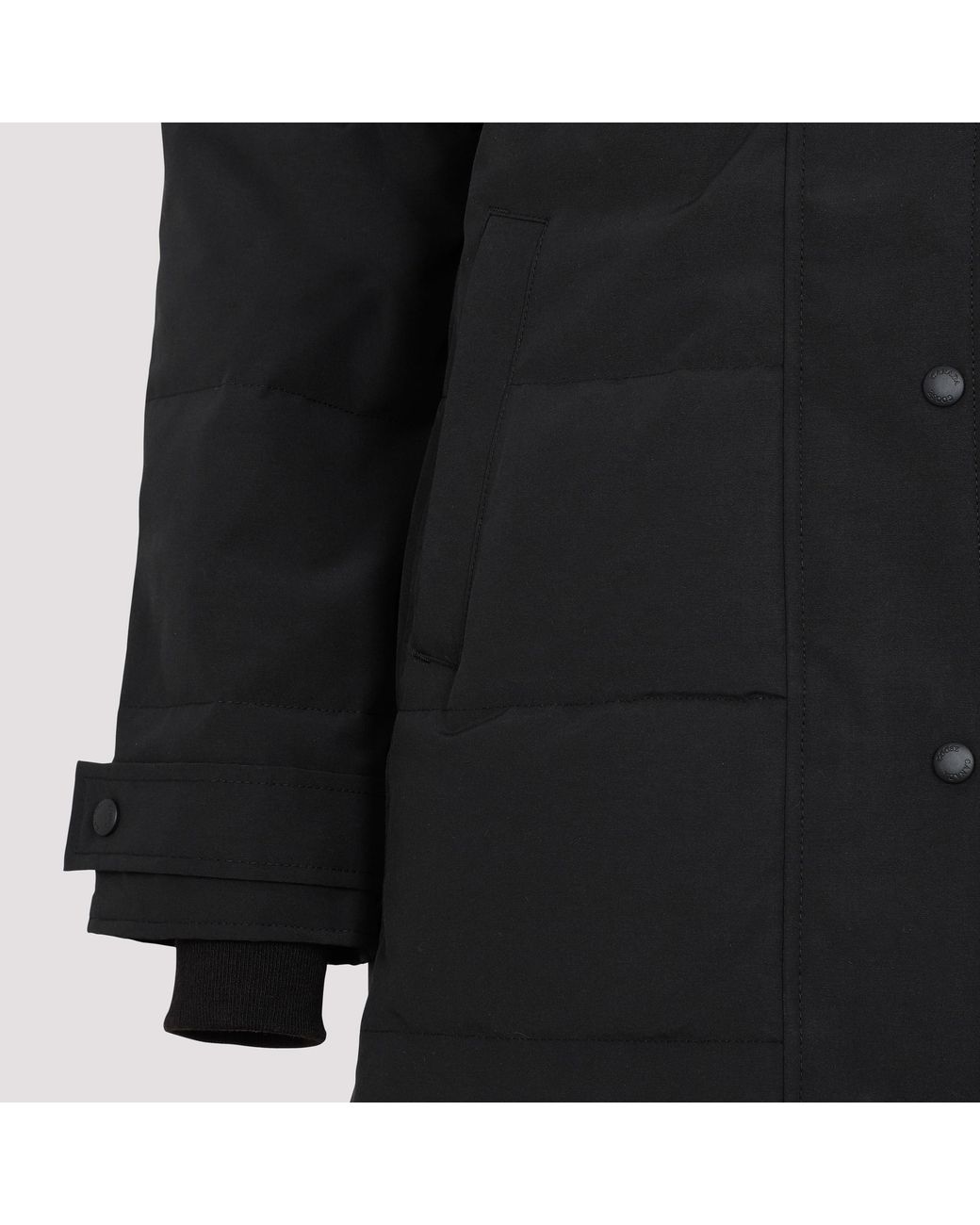 Canada Goose Black Shelburne Parka Jacket