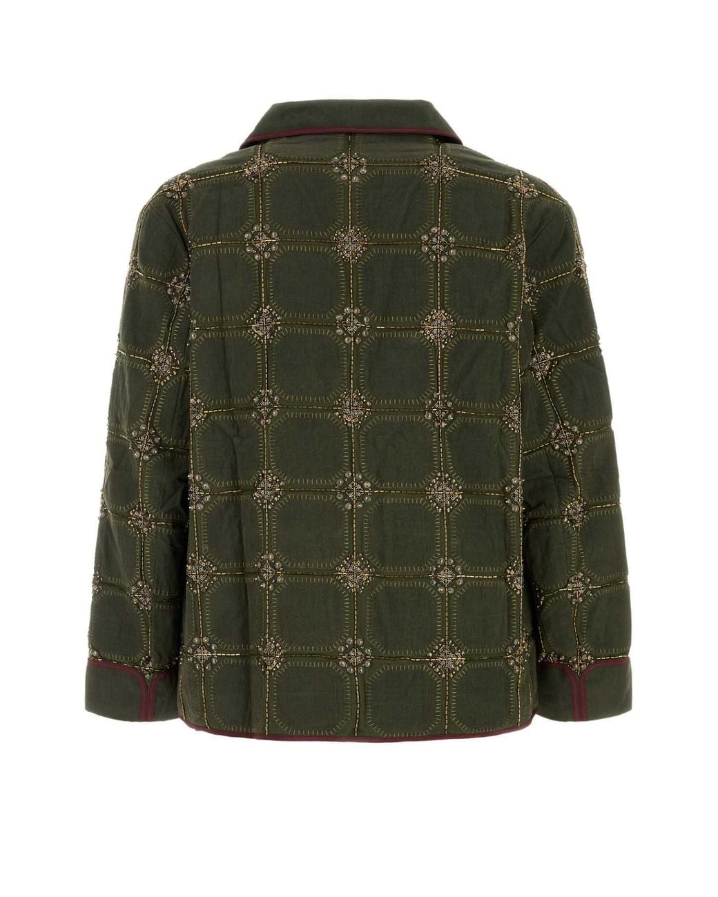 BAZISZT Green Latier Jacket for men