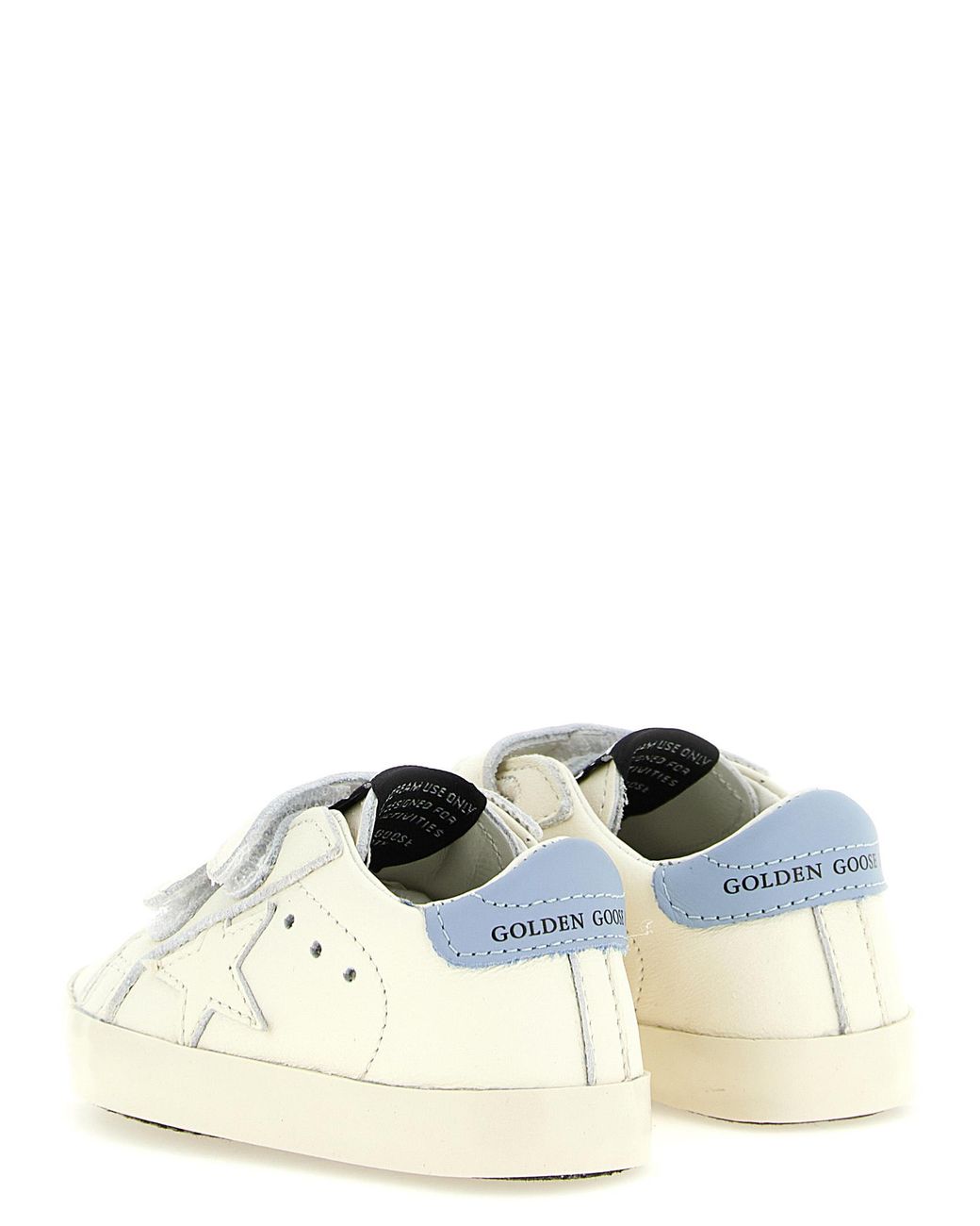 Golden Goose Deluxe Brand Gray 'Baby School' 2-Pack Sneaker + Socks Set