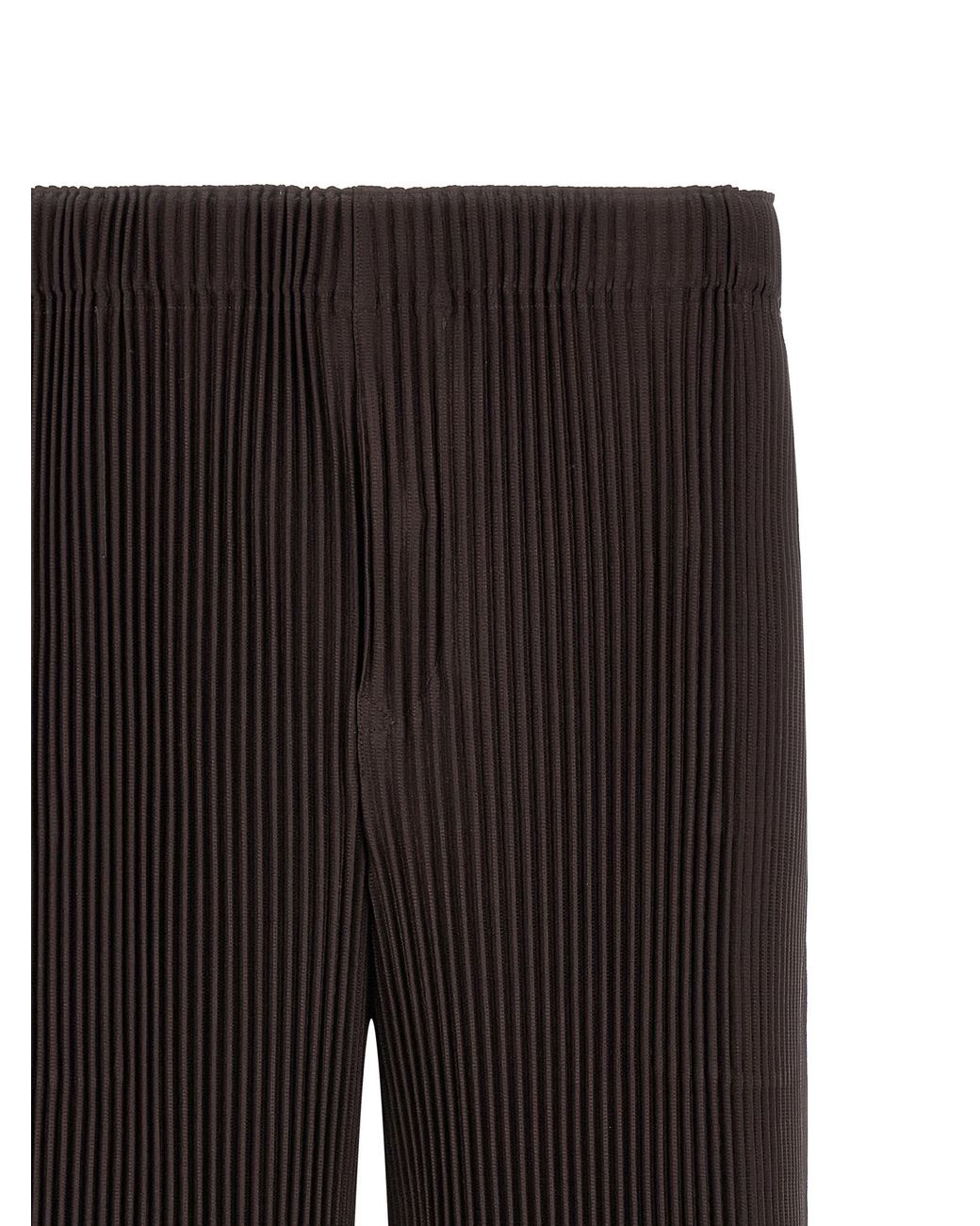 Homme Plissé Issey Miyake Black 'Wear Or Wrap' Bermuda Shorts for men