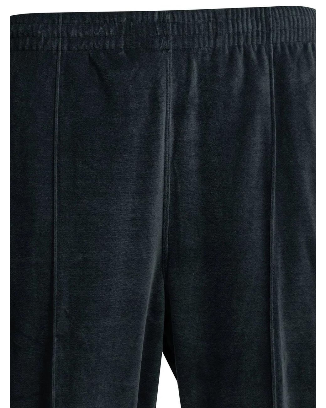 Needles Blue Cotton Polyester Sports Pants for men
