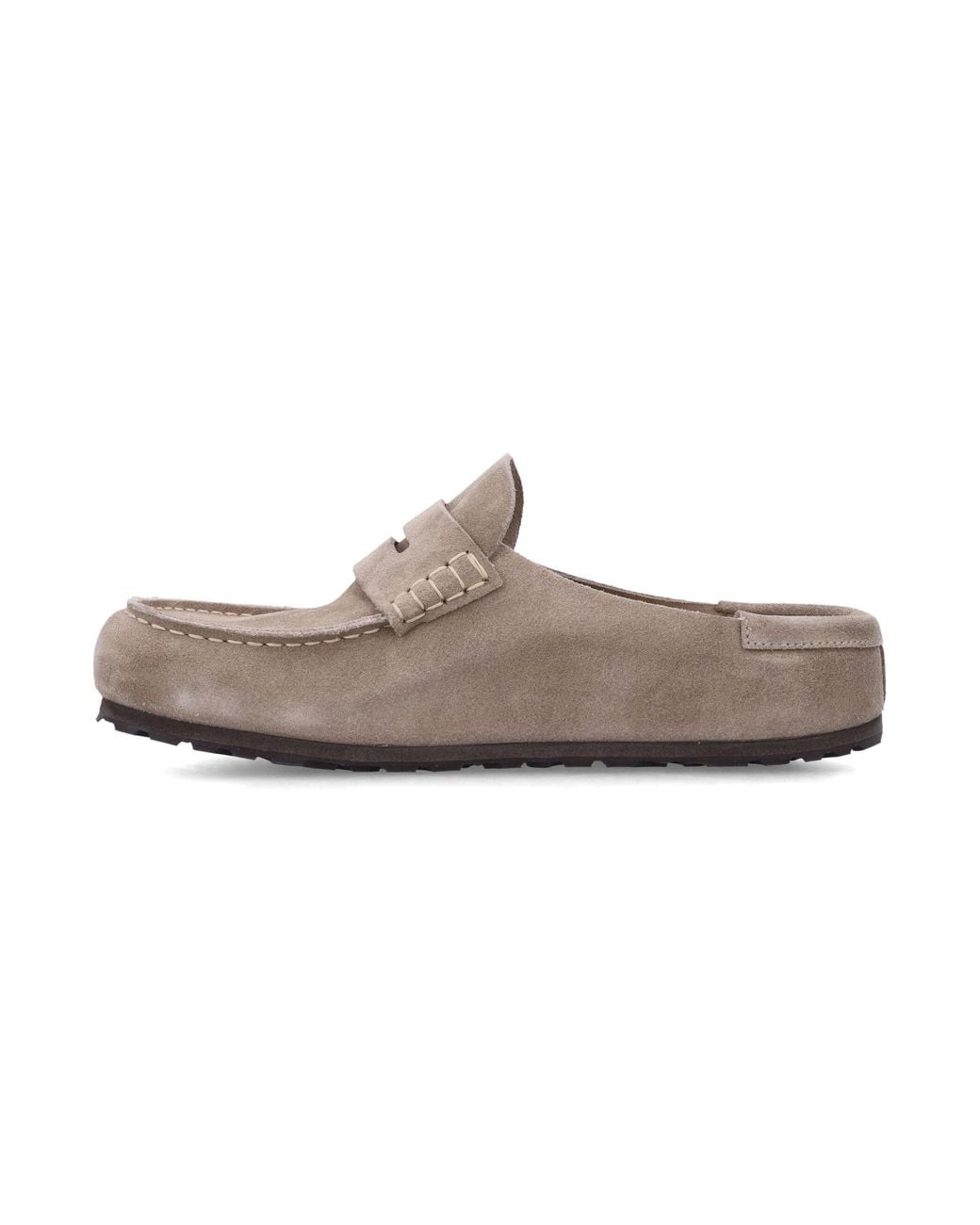 Birkenstock Brown Naples Loafers for men