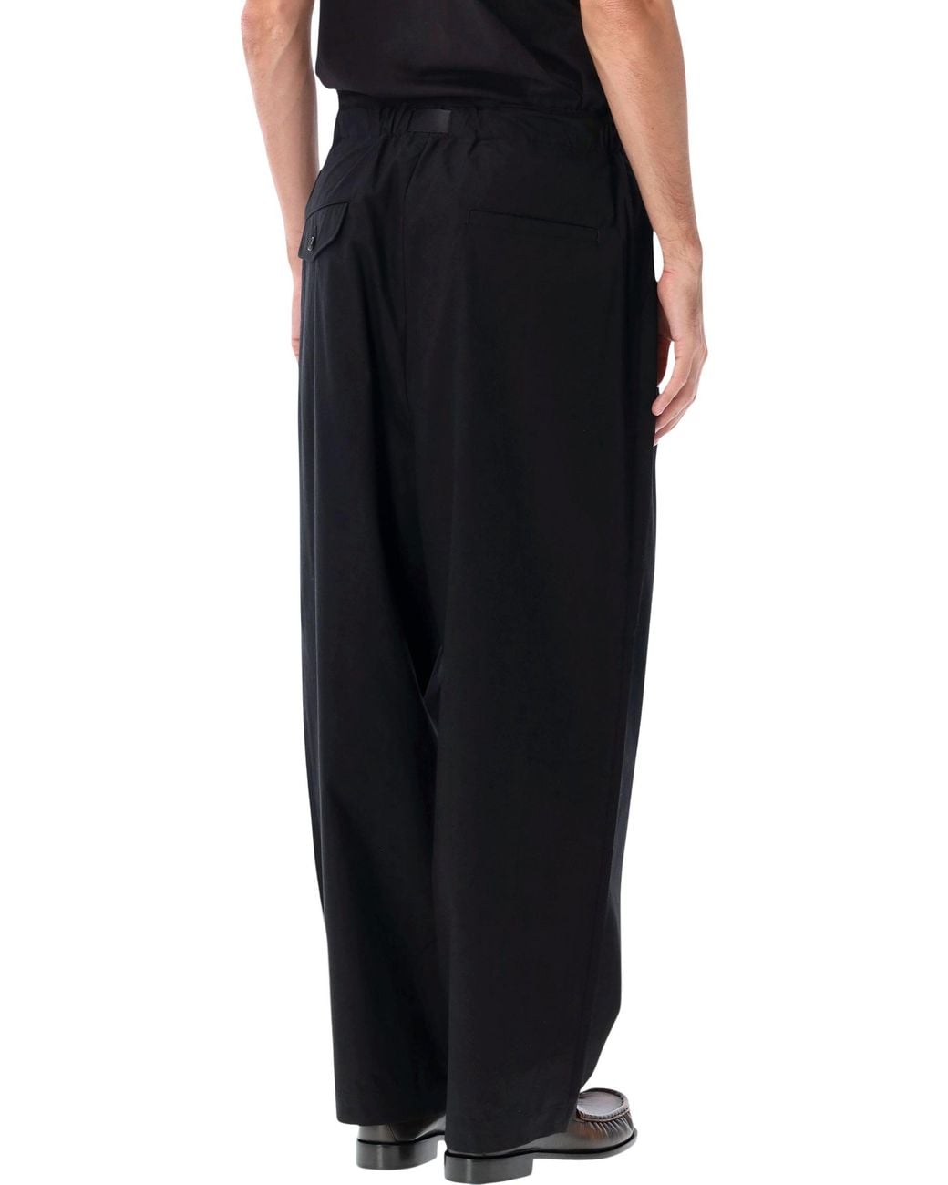 Comme des Garçons Black Comme Des Garçons Homme Plus Comme Des Garçons Homme Belted Chino Trousers for men
