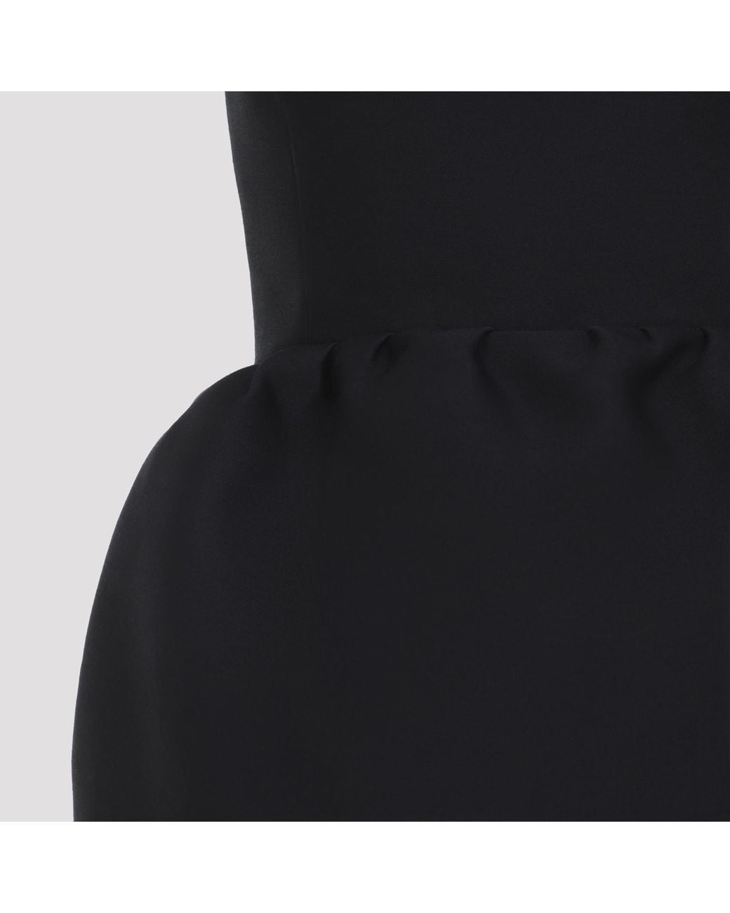 Balenciaga Black Bell Dress