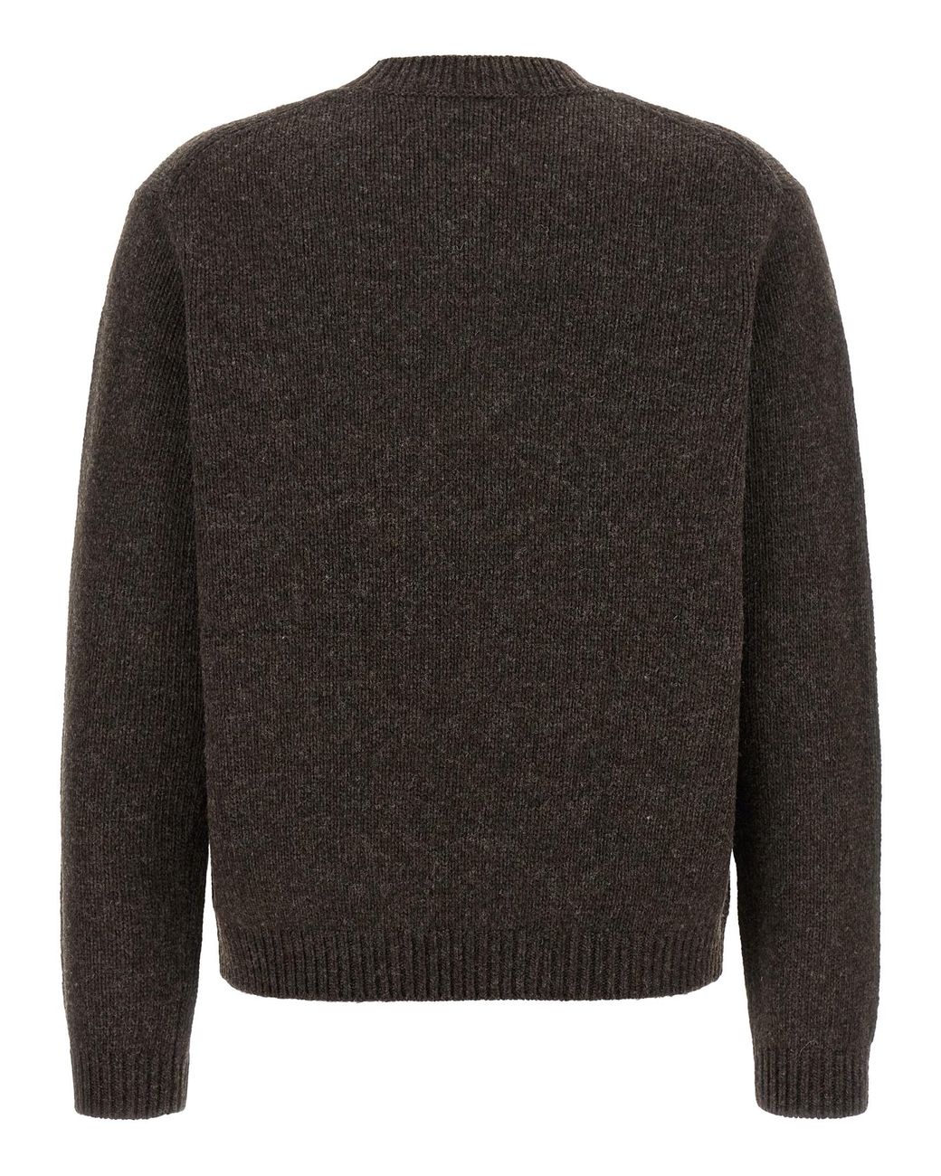 Maison Kitsuné Black 'Dressed Fox' Sweater