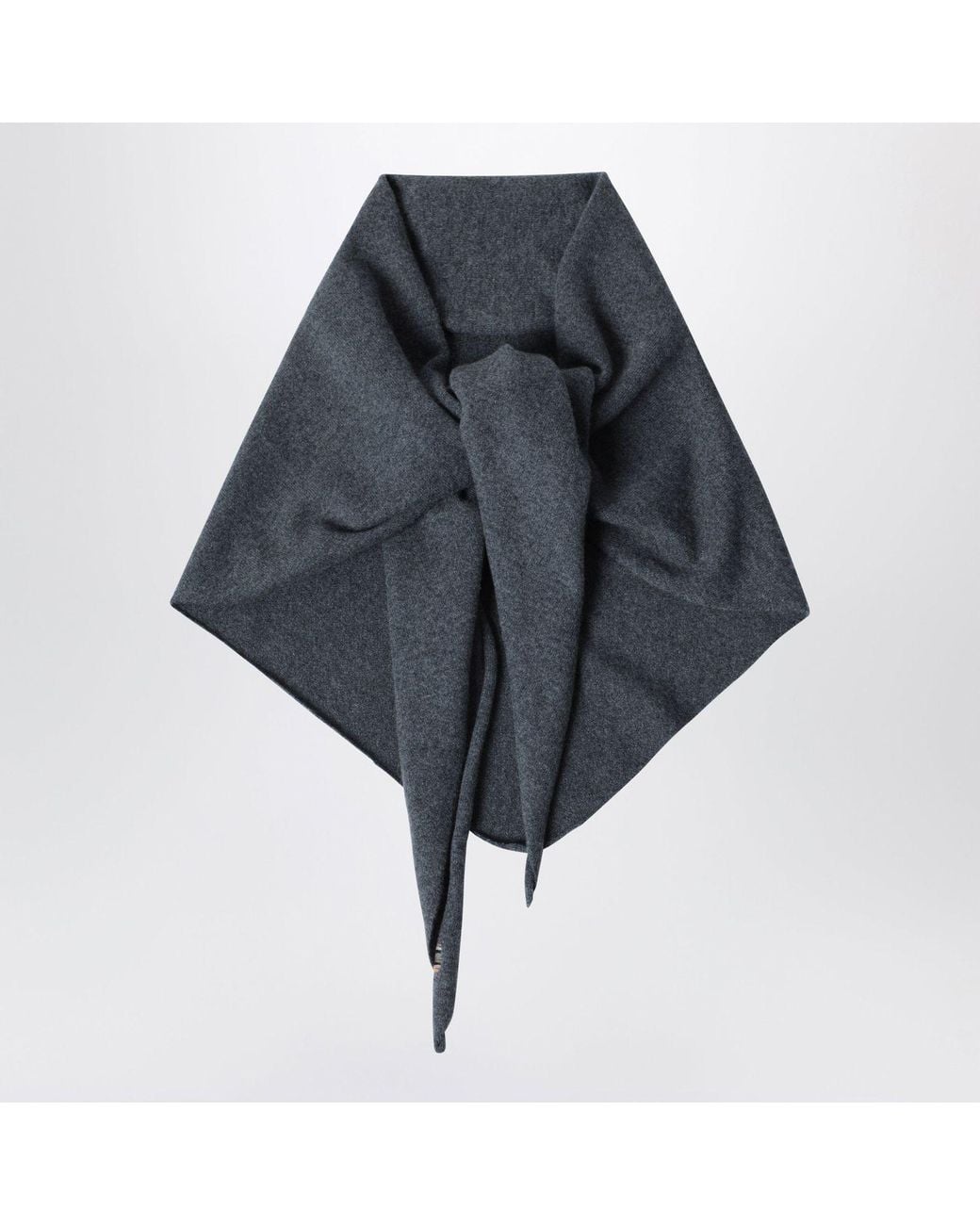 Extreme Cashmere Black Triangular Cashmere Scarf