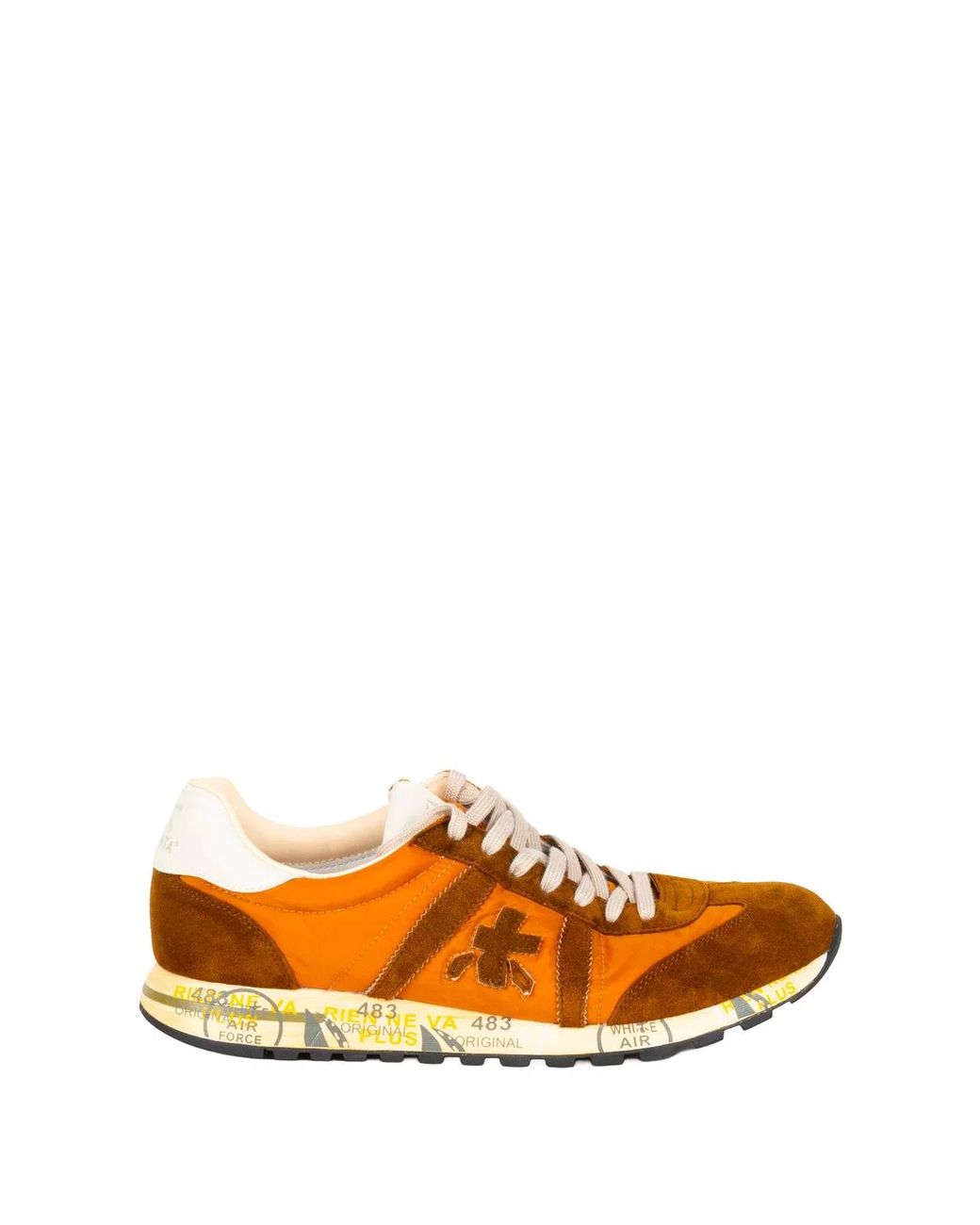 Premiata Orange Sneakers Lucy 8191 Light for men