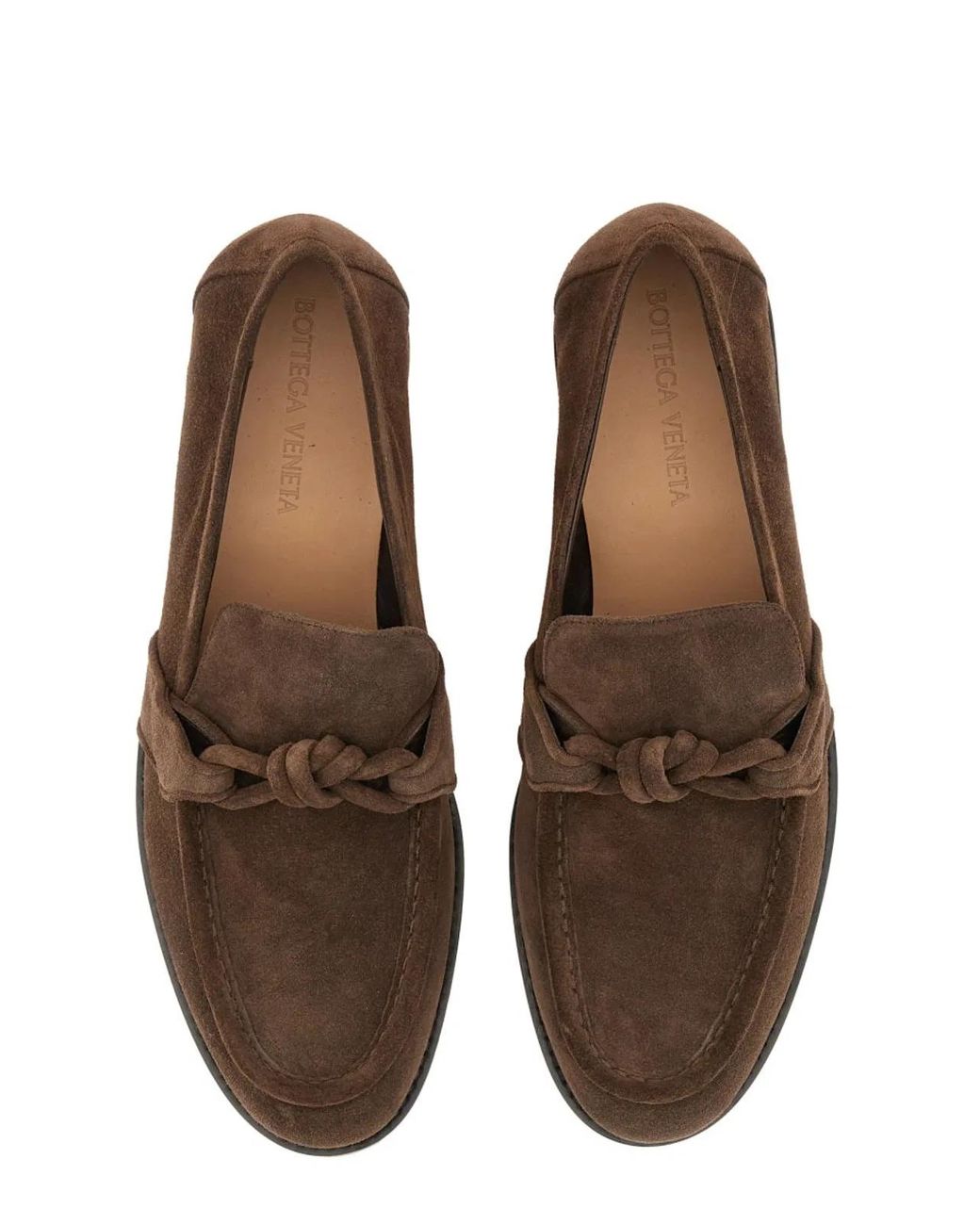 Bottega Veneta Brown Loafer Astaire Calf Leather Loafers for men
