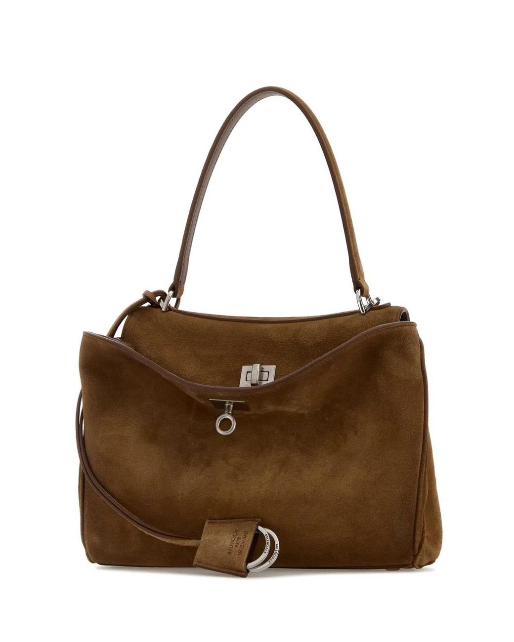 Balenciaga Brown Rodeo Top Handle S