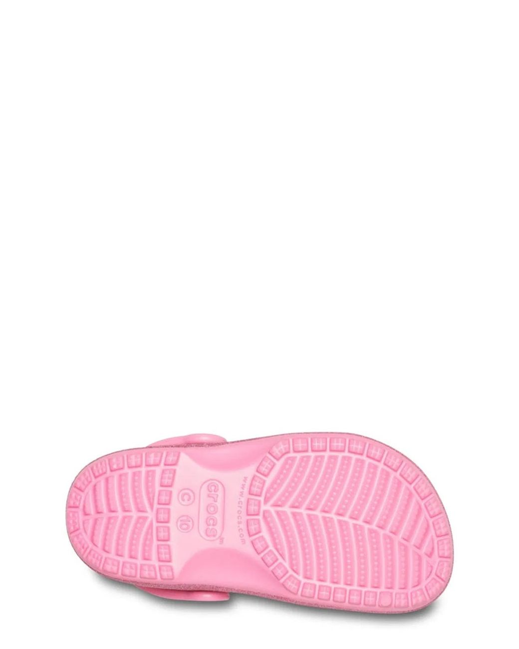 CROCSTM Pink Classic Glitter Clog