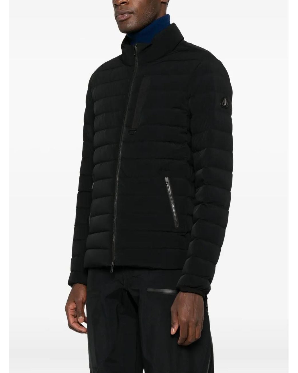 Moose Knuckles Black Laki Down Jacket for men
