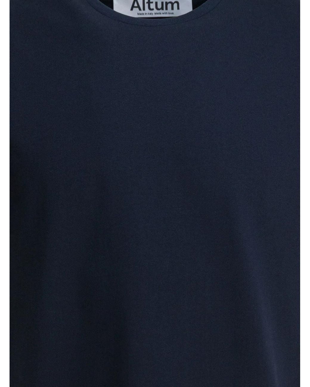 Altum Blue Cotton T-Shirt for men