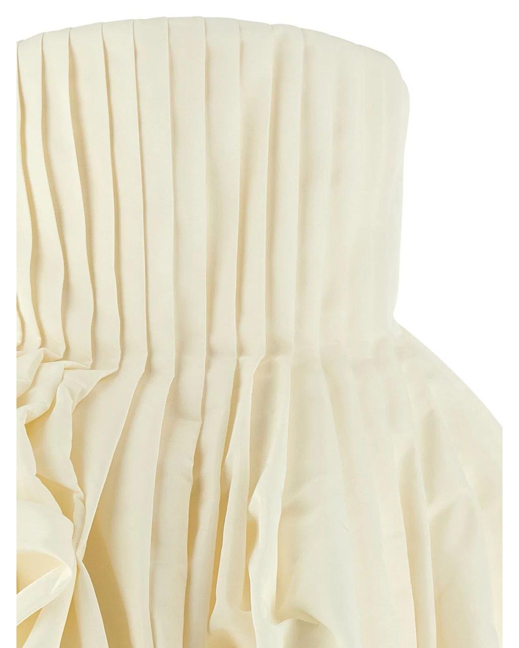 Carolina Herrera Natural Skirt Dress