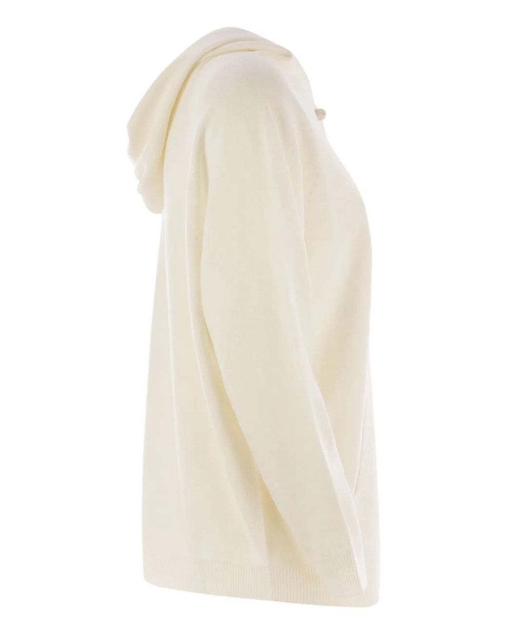 Fabiana Filippi Natural Platinum Hoodie