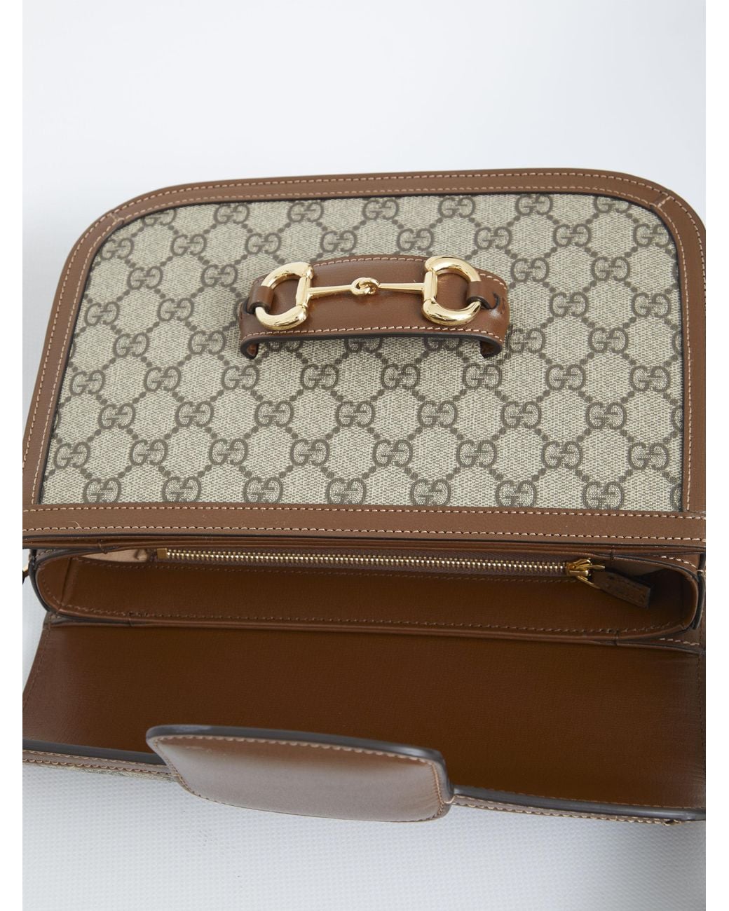 Gucci Metallic Horsebit Shoulder Bag