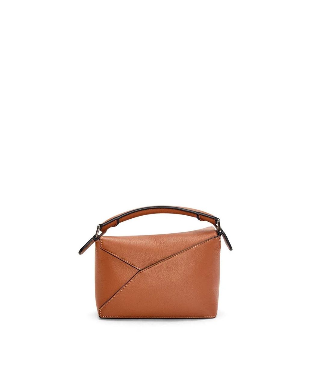 Loewe Brown Mini Puzzle Bag