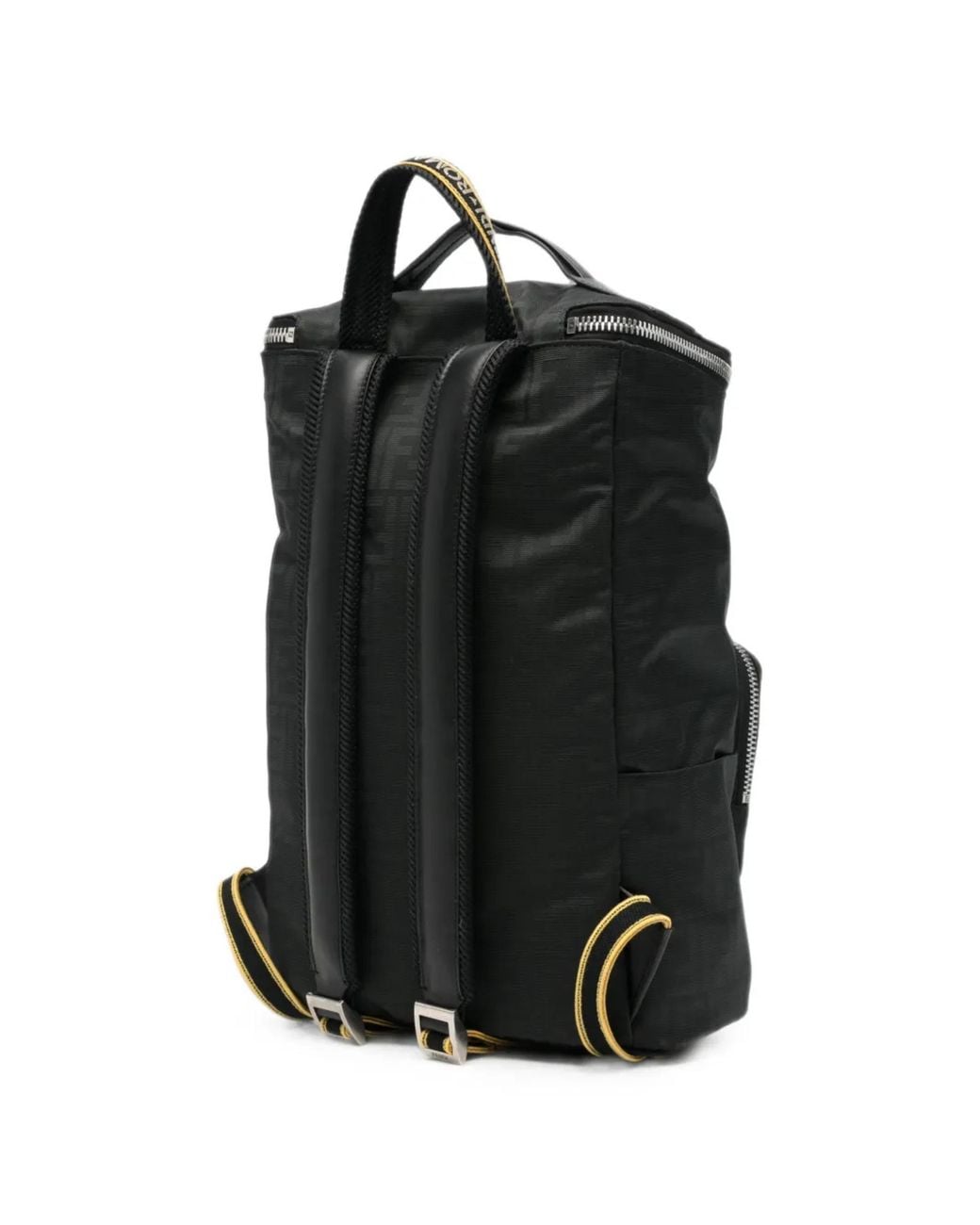 Fendi Black Tourist Backpack for men