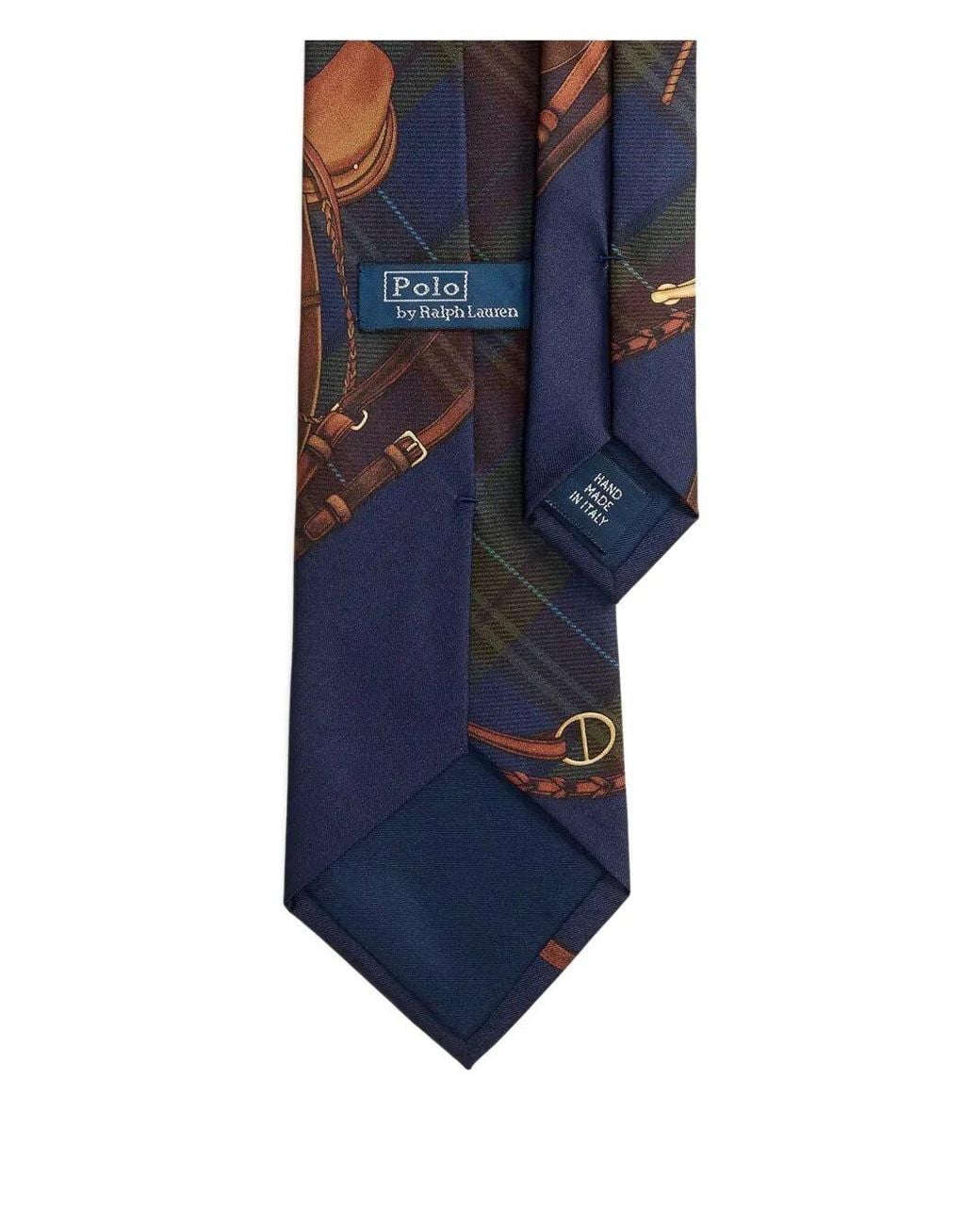 Polo Ralph Lauren Blue Woven Classic Tie for men