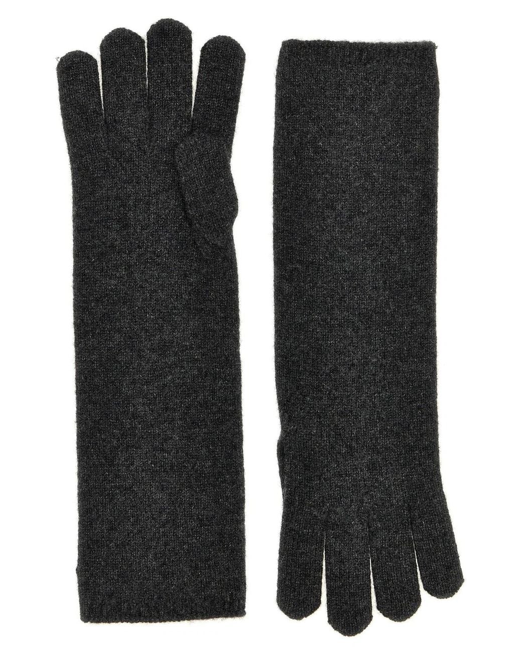 Max Mara Black Dark 'Alaggio' Gloves