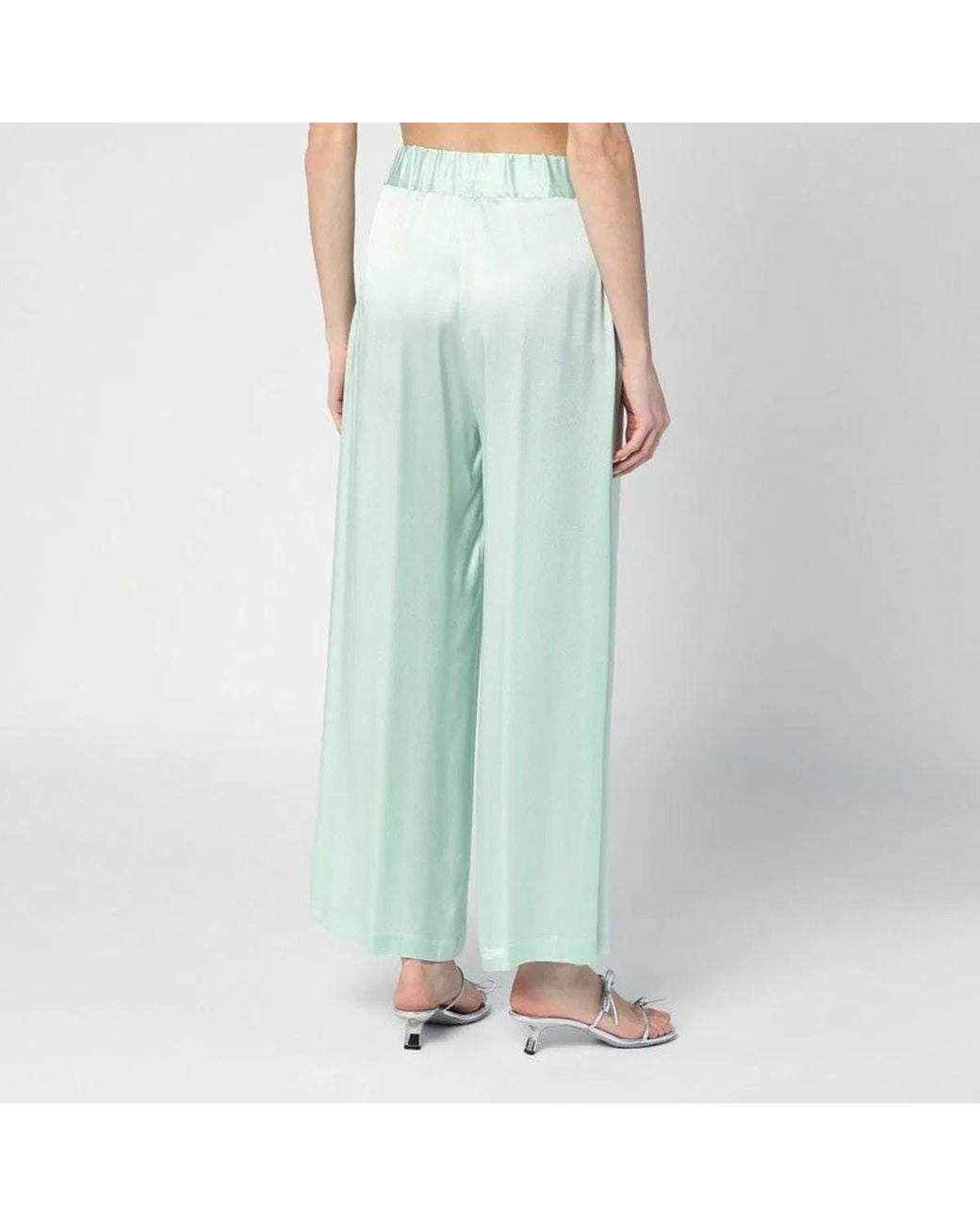 Semicouture Blue Johnny Trousers