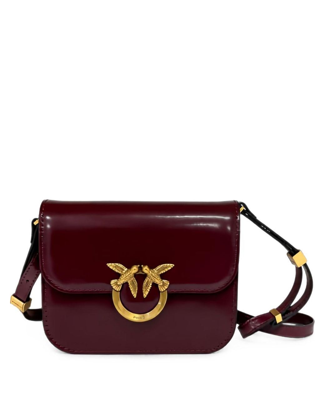 Pinko Black Leather Bag