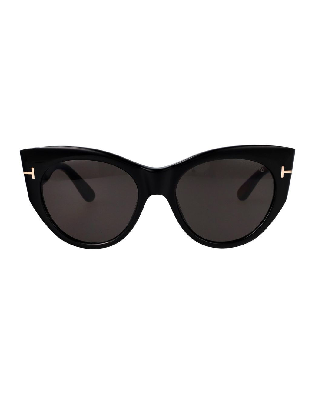 Tom Ford Black Nero Lucido Fumo Acetate Sunglasses