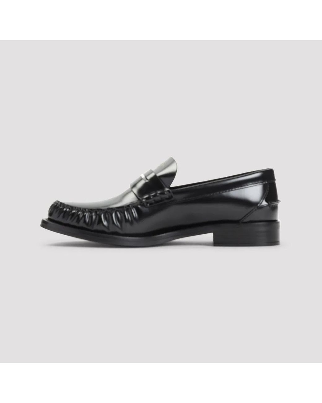 Prada Black Mocassini