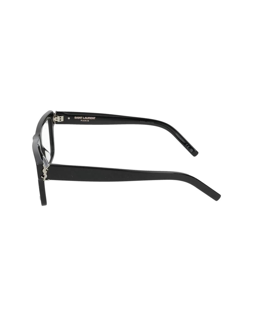 Saint Laurent Black Eyeglasses for men