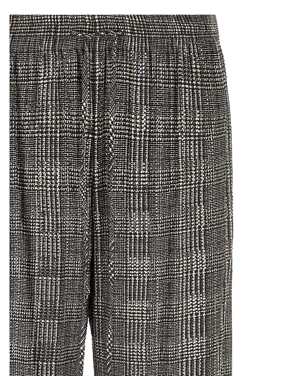 Ermanno Scervino Gray All-Over Crystal Pants