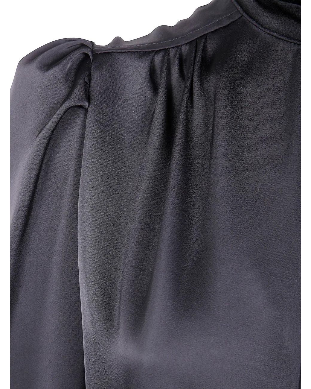 DR. HOPE Blue Ruffled Shirt