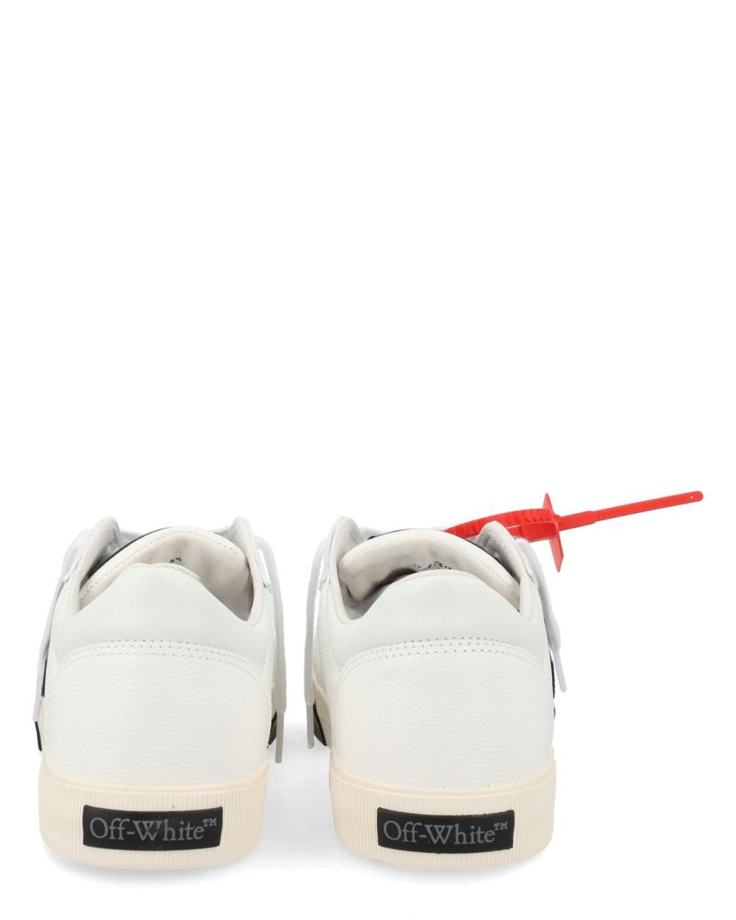 Off-White c/o Virgil Abloh White Vulcanized Low Sneakers for men