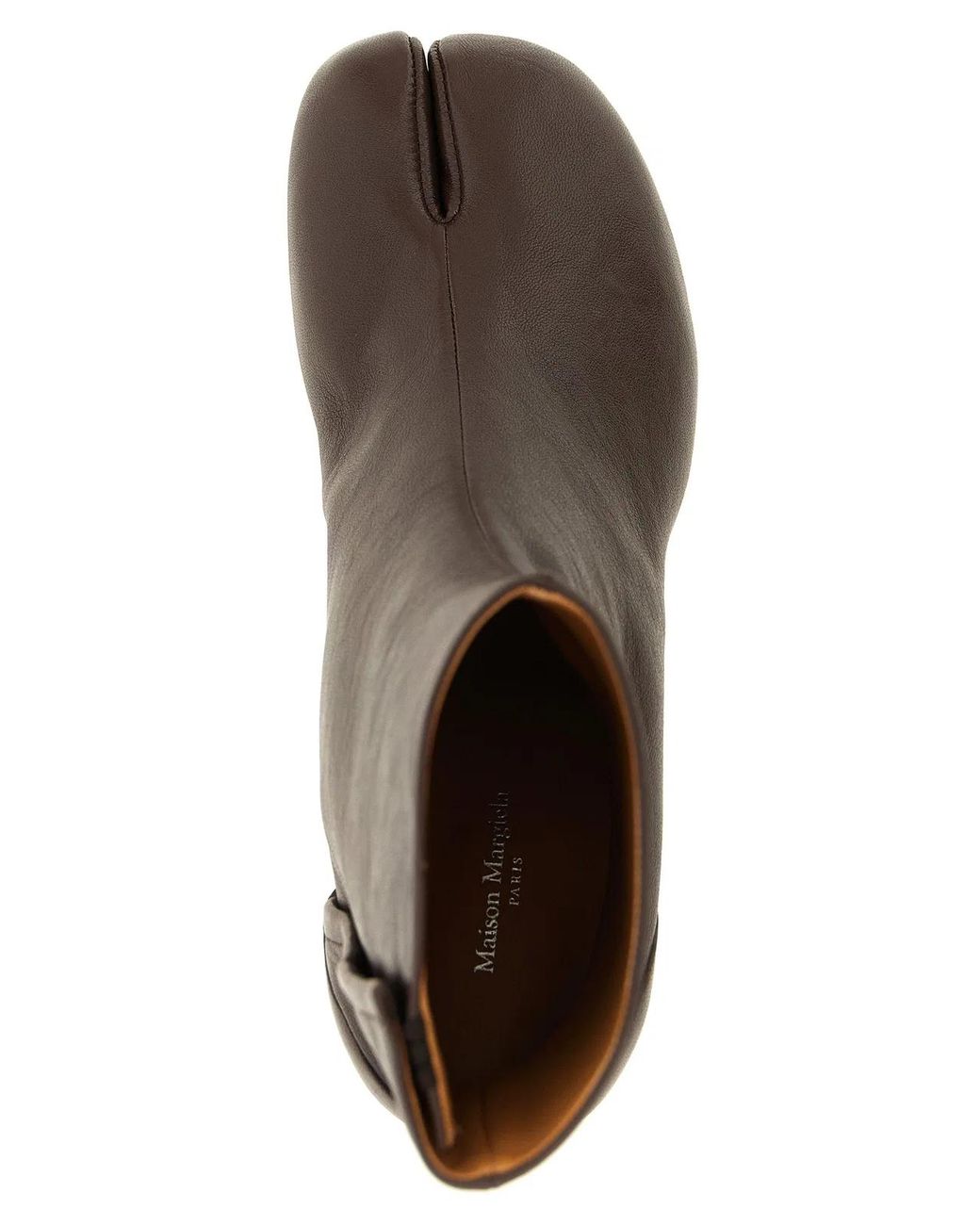 Maison Margiela Brown 'Tabi' Ankle Boots