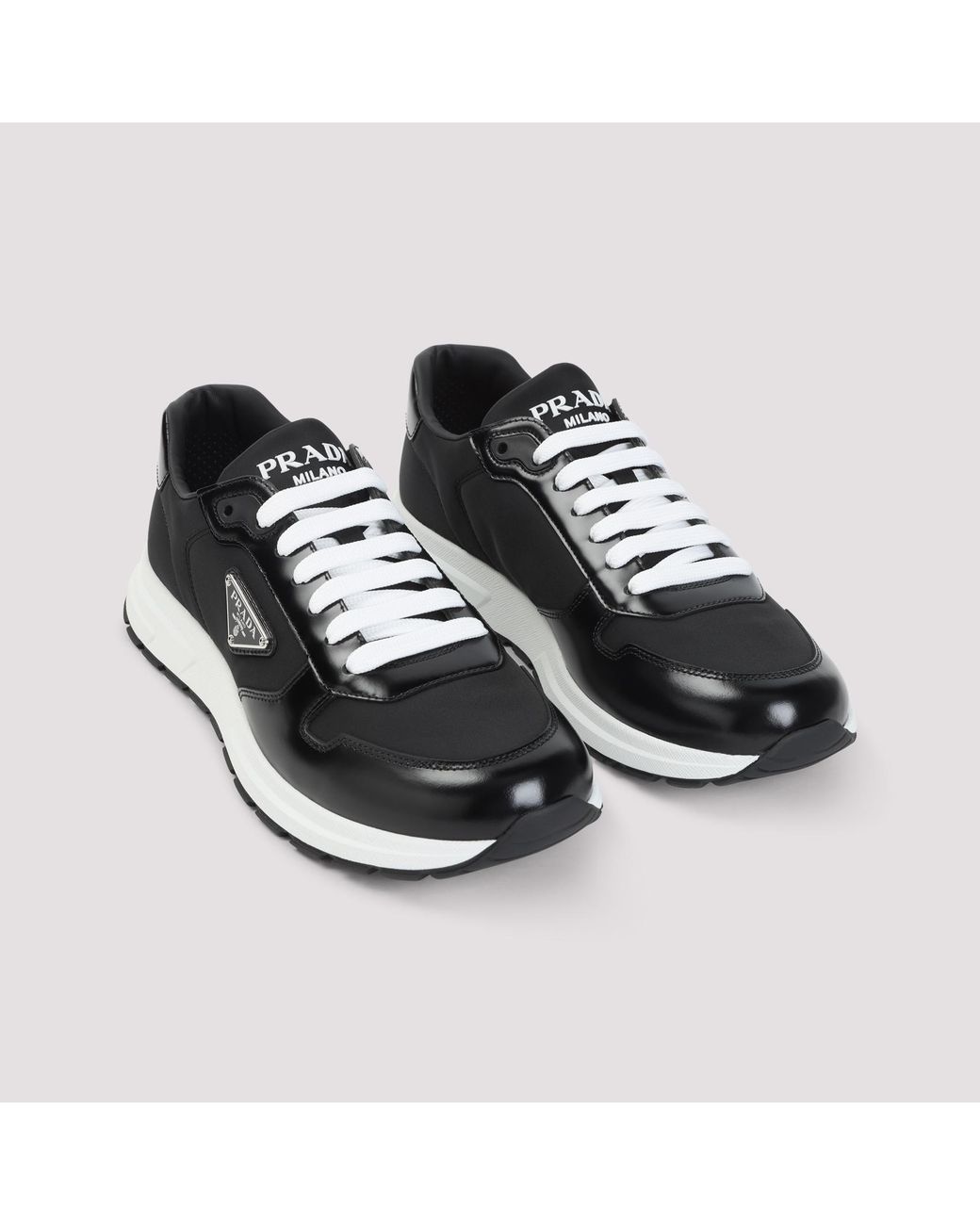 Prada Black Prax 01 Sneakers for men