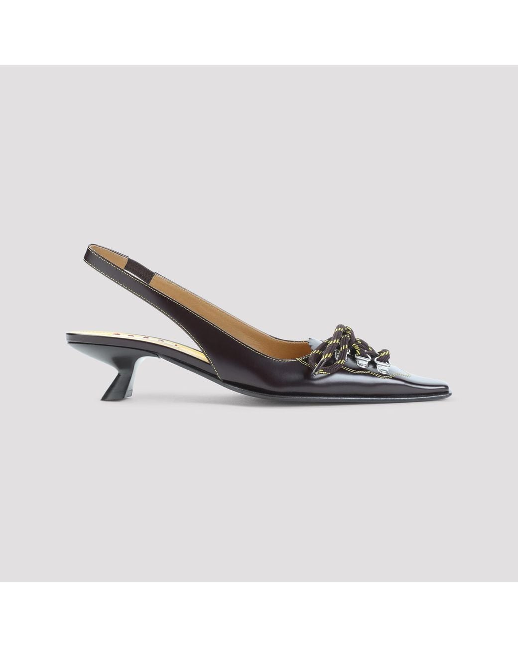 Marni Metallic Pump Shoes