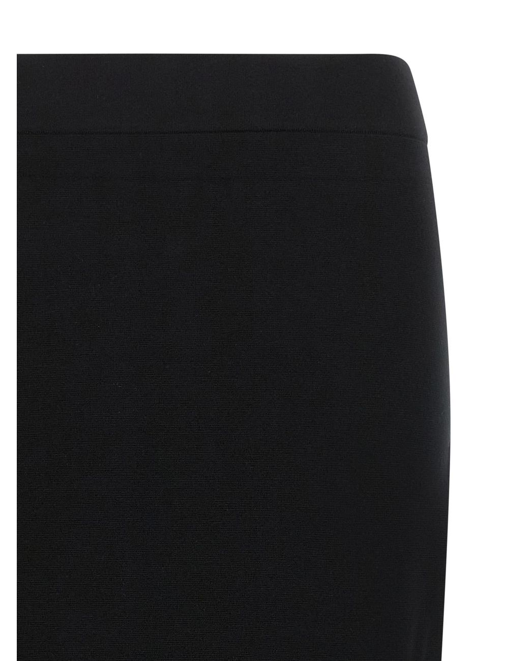 Max Mara Black 'Gamma' Knit Sheath Skirt