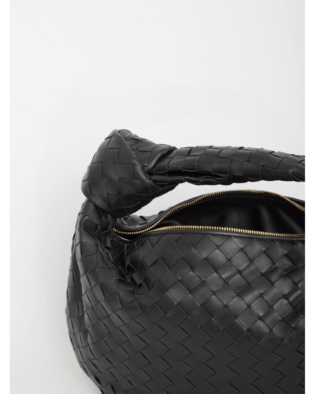 Bottega Veneta Gray Teen Jodie Handbag