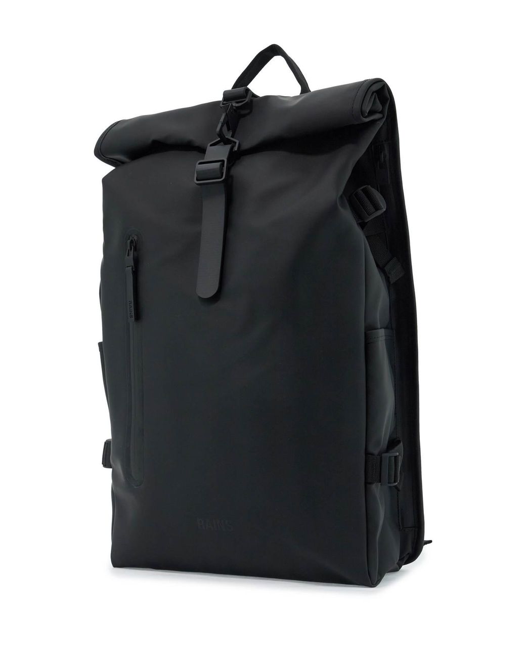 Rains Black Backpacks