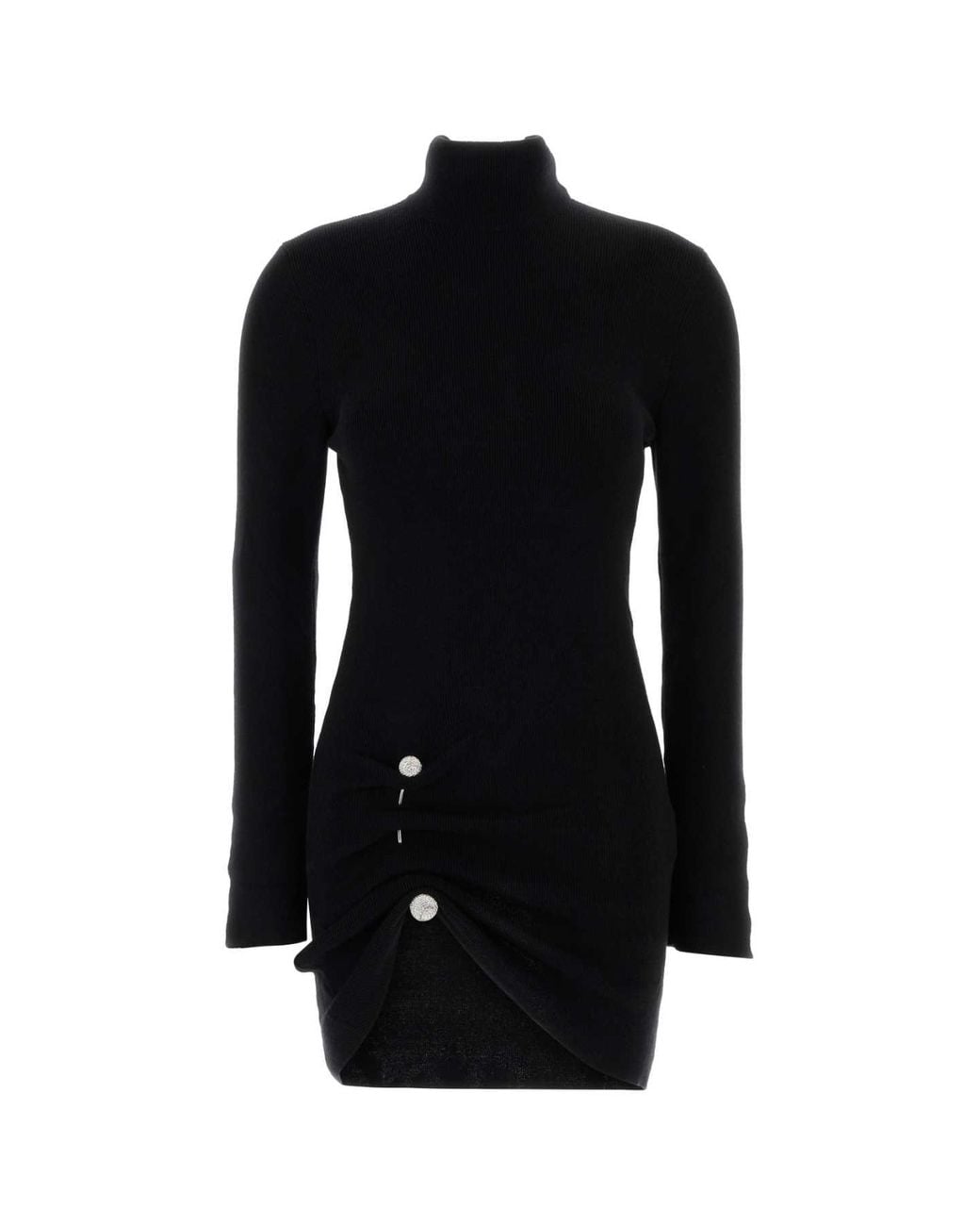 GIUSEPPE DI MORABITO Black Abito Con Piercing