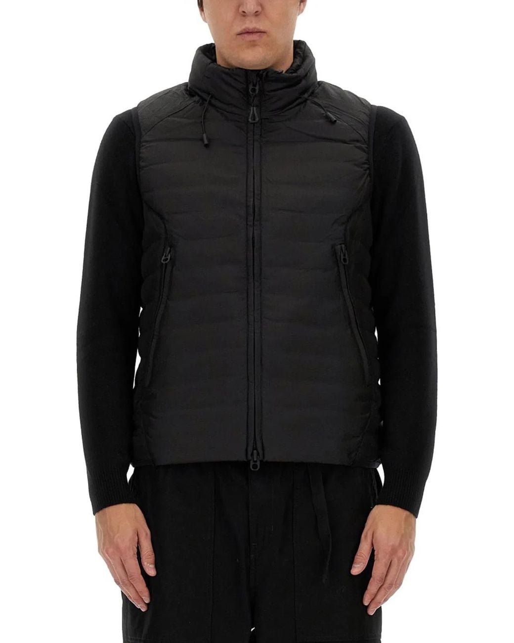 JG1 Black Padded Vest for men