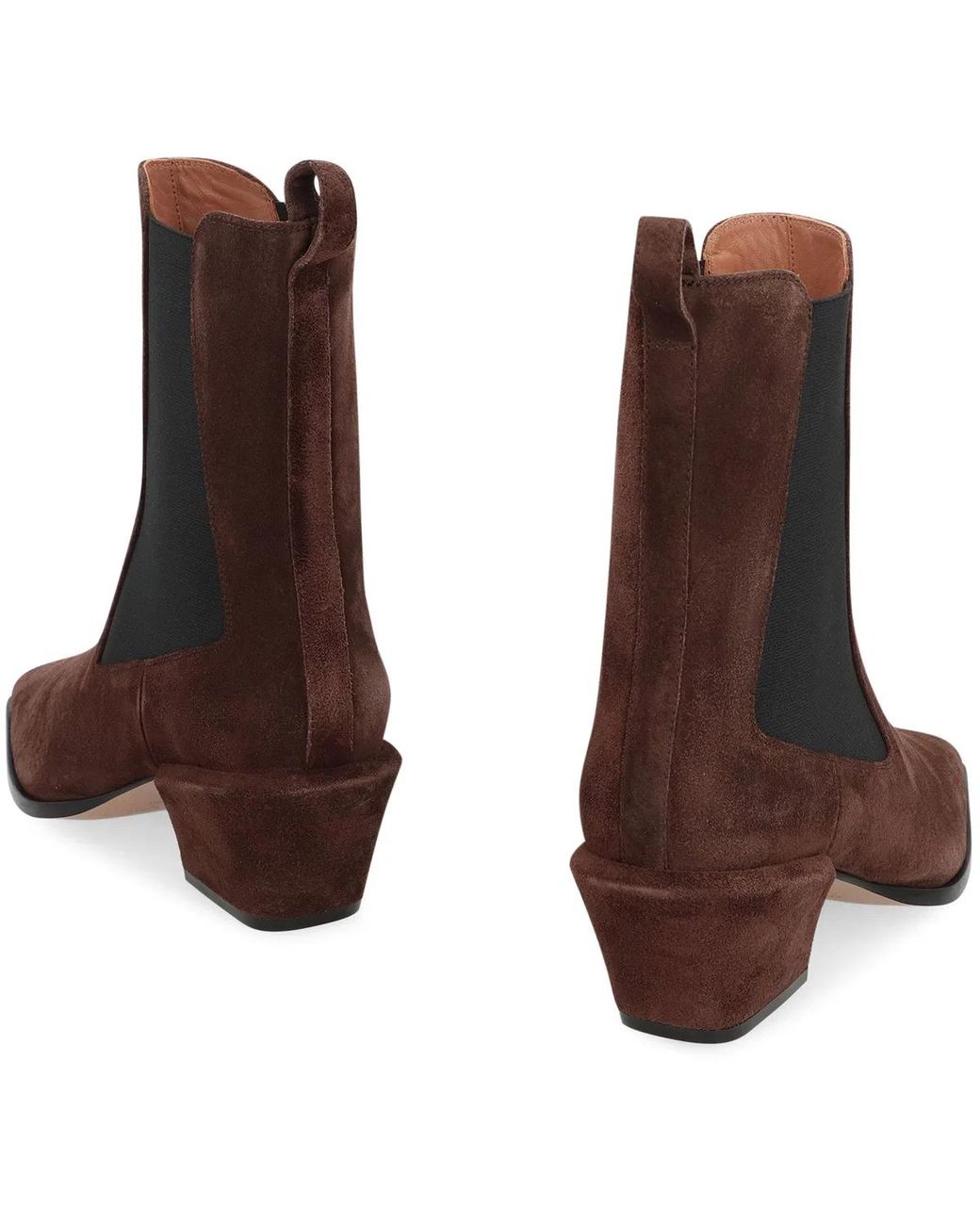 Paris Texas Brown Bettina Suede Ankle Boots