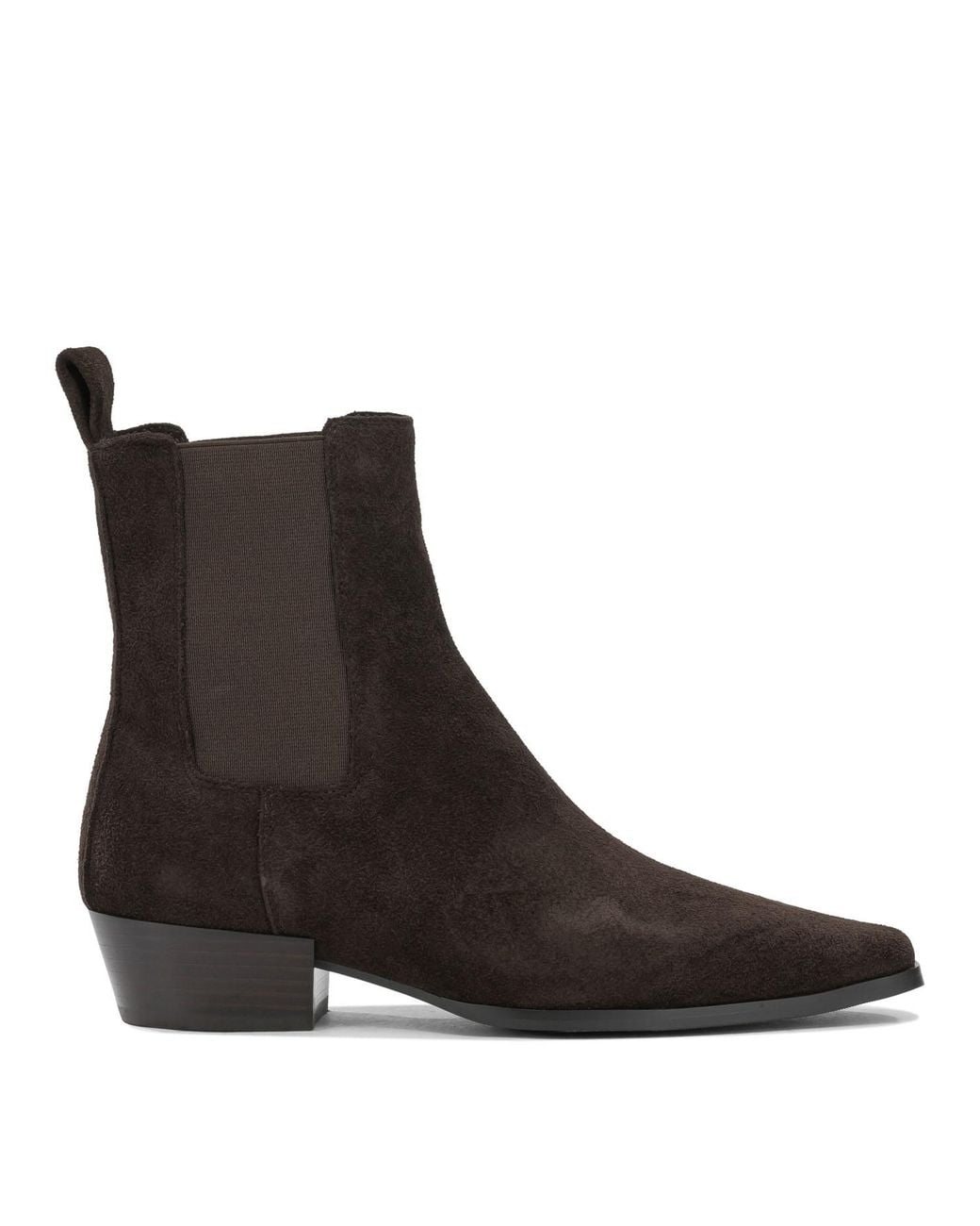 Strategia Brown Suede Leather Boots Ankle