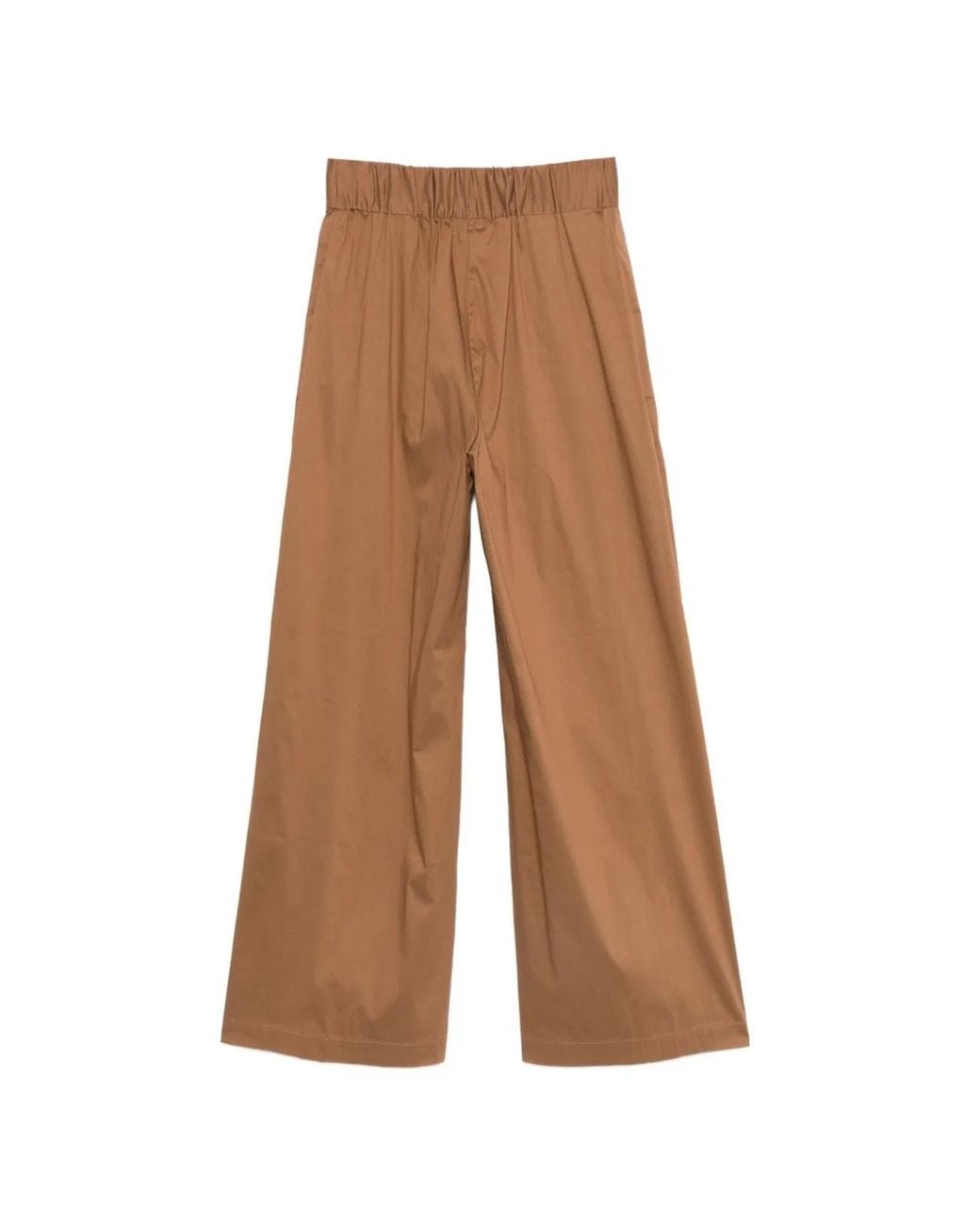 Semicouture Brown Jhonny Cotton Trousers